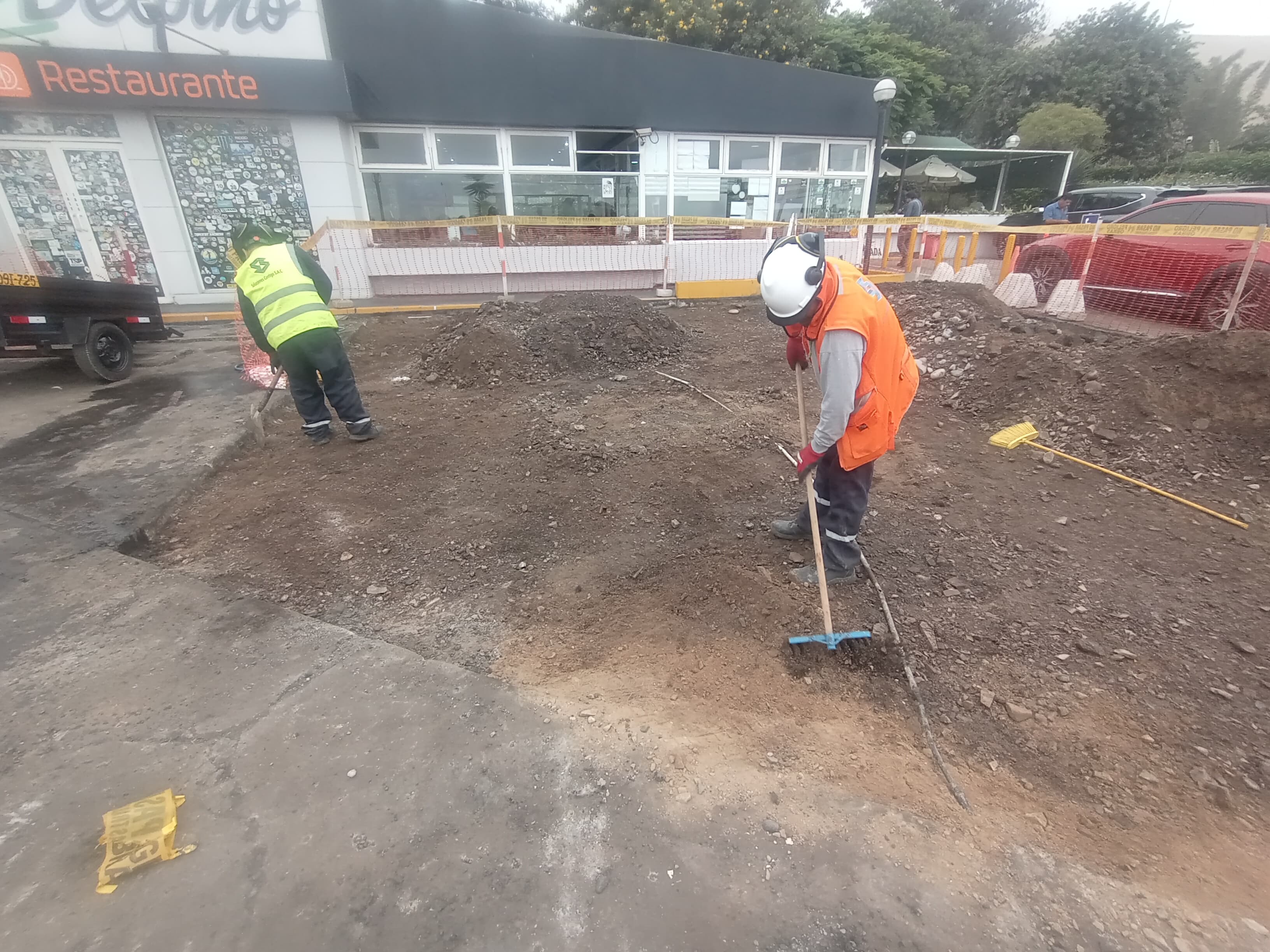 Mejoramiento de carpetas asfálticas – Restaurante El Pino - Chancay