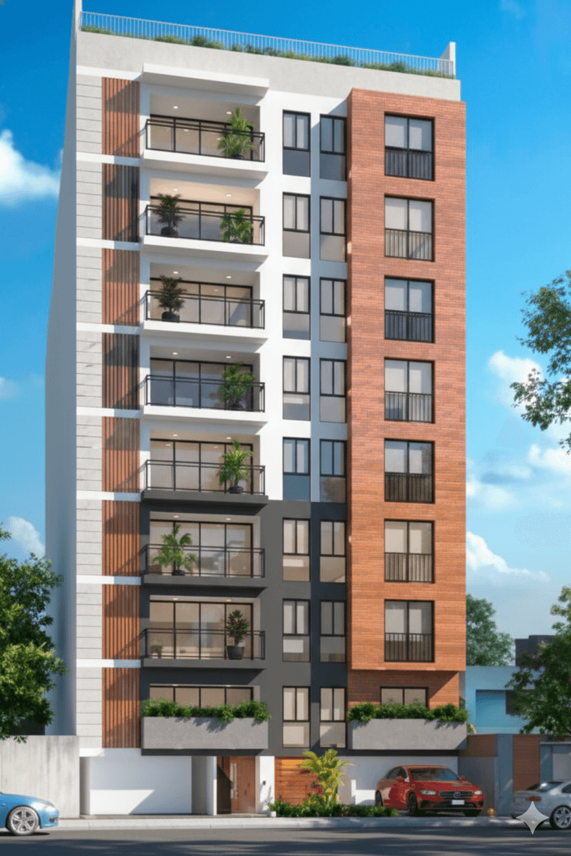 Double Tower – Miraflores (3 sótanos + 9 pisos)